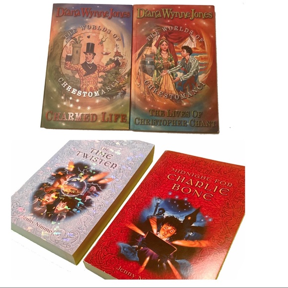 🎉2/30 Set of 4 Fantasy YA Novels Series Sampler Charlie Bone & Chrestomanci - Picture 12 of 12